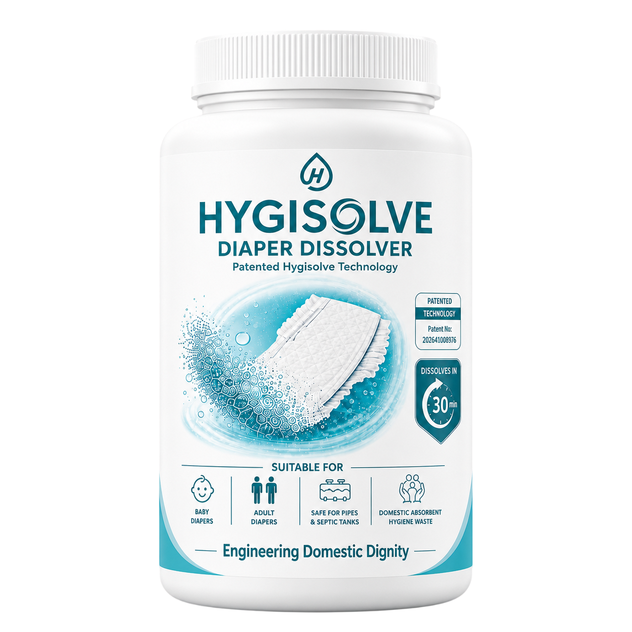 HYGISOLVE Diaper Dissolver
